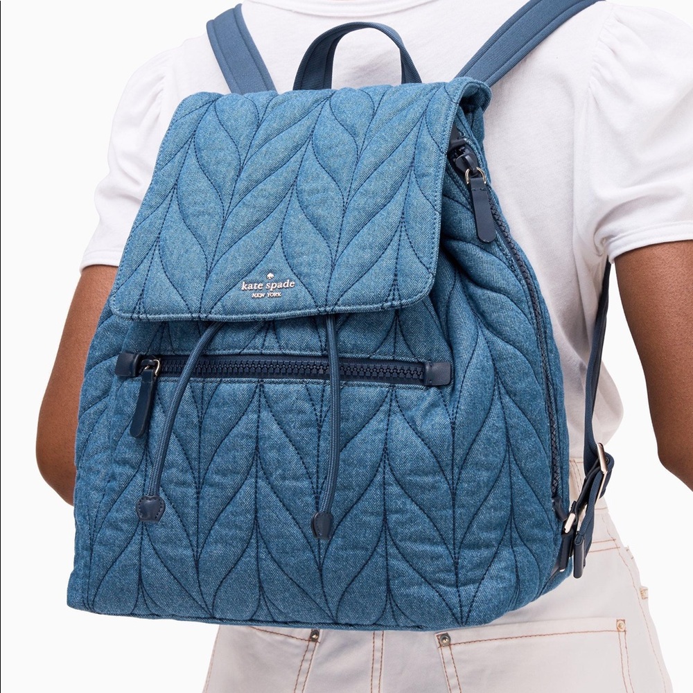 Kate Spade Blue Jean Book Bag